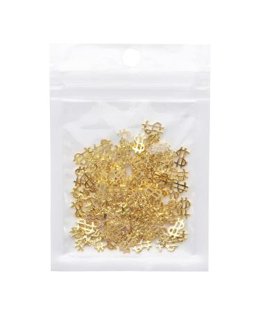 Girl Manicure Tools For Women Nail Charms Nail Accessories Dollar Sign Nail Art Stickers 3D Nail Decals