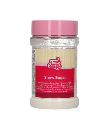 FunCakes Snow Sugar: Non Melting Sugar Great for Decorating Donuts Cookies Cakes Waffles 150 g. - Buy Online on GoSupps.com