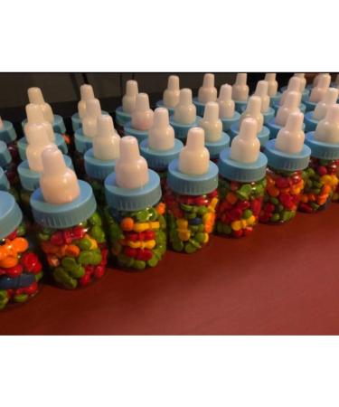 Tiptop Home Baby Show Candy Bottle  12pcs Fillable Mini Baby Candy Bottle Gift Box for Baby Shower Favors. - Buy Online on GoSupps.com
