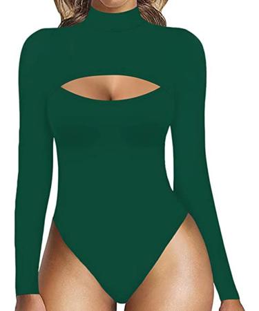 iOoppek Fast Weight Loss Short Sleeve Body for Women - Extreme Tummy Control & Thigh Slimming - Green M - International Shipping Available - Buy Online on GoSupps.com