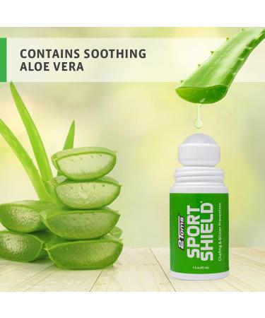 2Toms SportShield Original Formula Anti Chafe & Blister Prevention Combo Pack - 1.5oz Bottle & 3 Towelettes - Buy Online on GoSupps.com