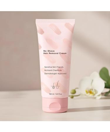Targeted Hair Removal 150ml Shaver-Free Balm Hair Removal Cream for Targeted Areas | For Body Underarms Intimate Area Elbows Legs Arms Underarms Bikini Line Chest and Labia - Buy Online on GoSupps.com