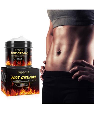 Pegciz Hot Cream for Belly Fat Burner  Anti Cellulite Cream  Sweat Cream for Women Men Weight Loss  Cellulite Cream for Thighs Belly Butt Firming Legs Slimming Cream