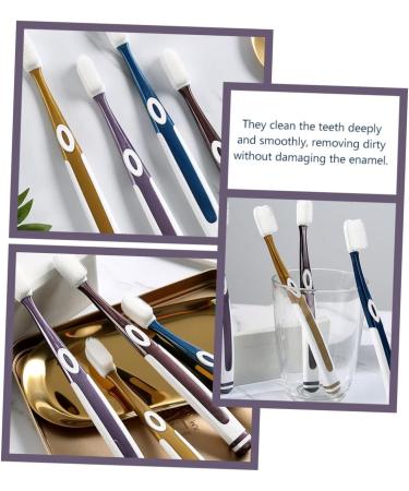 Clispeed 8ST Nano Toothbrush - Japanese & Korean Soft Toothbrush for Optimal Oral Hygiene | Travel-Friendly Charcoal Bristle Replacement Heads - Buy Online on GoSupps.com