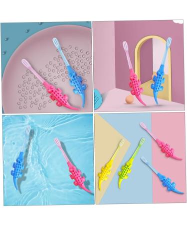 Minkissy 8st Cartoon Animal Toothbrush Set - Fun & Colorful Kids Dental Care - Buy Online on GoSupps.com