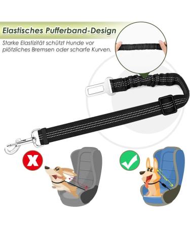 Slowton Dog Harness with Seat Belt for Car - Breathable Latex Puppy Harness for Everyday Sports (Red L) | Safe & Comfortable Dog Accessories - Buy Online on GoSupps.com