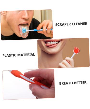 PopetPop Tongue Cleaning Brushes - 2-Piece Set for Adults | Effective Tongue Scraper & Coating Removal Tools - Buy Online on GoSupps.com