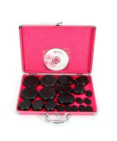 Hot stone massage set Large hot warm hot stone massage set basalt stone ideal for spas massage therapy relaxation large heating heating box