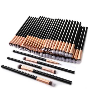 50pcs Makeup Brush Set 5pcs Eye Makeup Brushes 2 Eye Blending Brush 2 Eyeshadow Brush 1 Eyeliner Brush