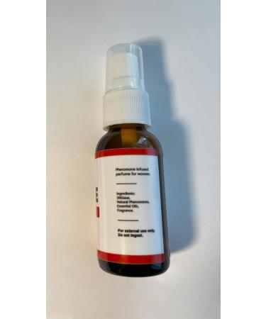 1 Fl Oz (30mL) Luxurious Pheromones enhanced Perfume Captivating High Potency Infusion Pheromone Formulation in a bottle - Buy Online on GoSupps.com