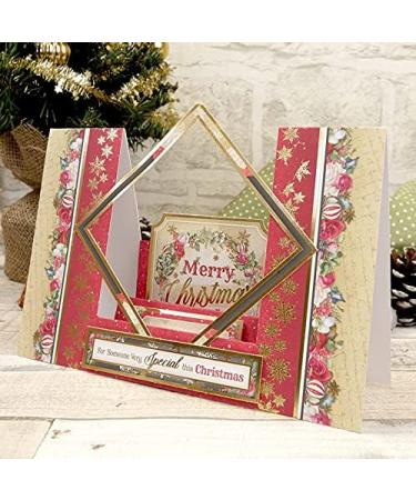 HunkyDory Crafts Forever Florals Festive Rose Luxury Topper Collection - Buy Online on GoSupps.com