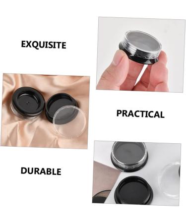 Didiseaon 80 Pcs Eye Shadow Box Nail Accessories Refillable Cosmetic Containers Compartment Boxes Flat Bottle Blackx4pcs 3.9x3.9cmx4pcs - Buy Online on GoSupps.com
