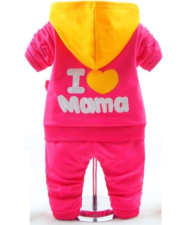 Yao Baby Girls Red 3 Piece Set - T-Shirt, Vest, Pants | 3-4 Years - Buy Online on GoSupps.com