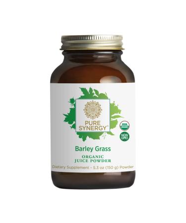 Pure Synergy Barley Grass Organic Juice Powder 5.3 oz (150 g)