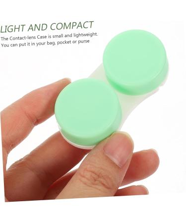 Solustrie 12-Sentence Contact Lens Container with Tweezers - Durable Plastic Organizer & Holder for Easy Storage | Ideal for Daily Use - Buy Online on GoSupps.com