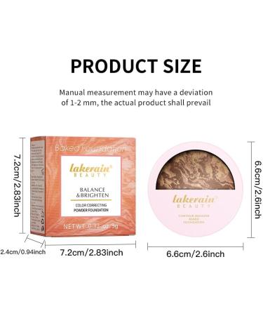 baked powder foundation primer or setting powder bronzer blush balance highlighter hair contour filling powder buildable natural bronze glow  - Buy Online on GoSupps.com