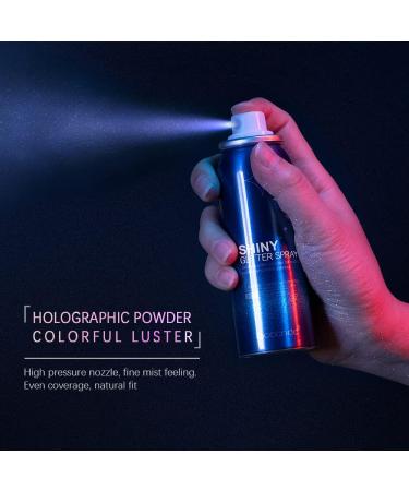 Women's Long-Lasting Waterproof Hair Glitter Spray for Prom, Festivals & Parties - Sparkle and Shine on Stage and beyond! - Buy Online on GoSupps.com