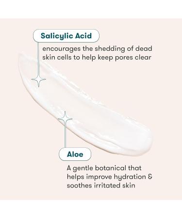 Proactiv+ Smoothing BHA Cleanser 6 oz Unscented Acne Treatment for All Skin Types 1% Salicylic Acid Cleanser with Soothing Aloe - Buy Online on GoSupps.com