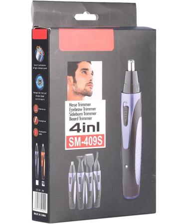 Top 4-in-1 Rechargeable Nose Hair Trimmer for Men | Electric Beard Ear & Eyebrow Clipper - Shop Internationally - Buy Online on GoSupps.com