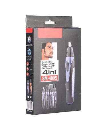 4-in-1 Rechargeable Men's Trimmer Set | Nose Ear Beard & Eyebrow Electric Shaver - International Shipping Available - Buy Online on GoSupps.com