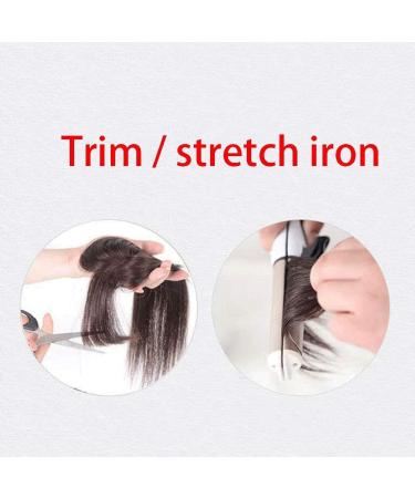 Kimje Topper Wig with Bangs Increase the Amount of the Top of the to Cover the White Hair Hairpiece A - Buy Online on GoSupps.com