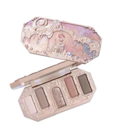 1 PC Huazhixiao Moonlight Mermaid Series 5 Colors Jewelry Eyeshadow Palette  Multichrome Polarizing Shimmer Matte Pearly Eyeshadow Palette  Pigmented Eyeshadow Palette (02)