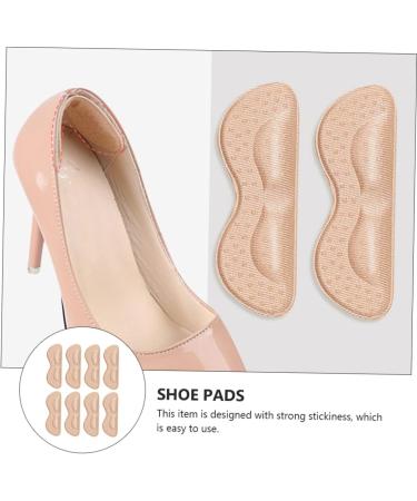 FRCOLOR Shoe Heel Grips Cushions - 4 Pairs of High Heel Inserts & Stickers for Ultimate Comfort | International Shipping Available - Buy Online on GoSupps.com