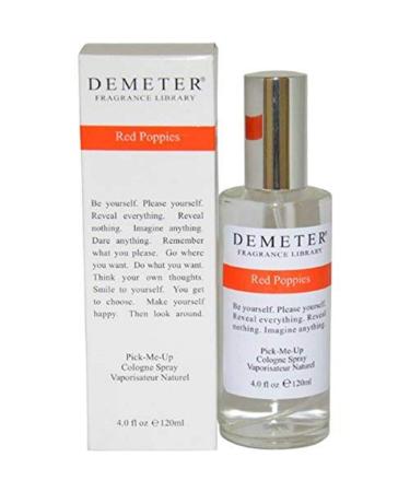 DEMETER Red Poppies Cologne Spray Women by Demeter 4 Ounce