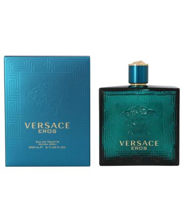 Versace Eros for Men Eau de Parfum Spray 6.7 Ounce & Eros for Men 6.7 oz Eau de Toilette Spray - Buy Online on GoSupps.com