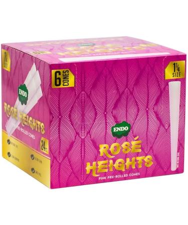 Ros Heights Pink 1.25 Pre-Rolled Cones Display Of 24 - Buy Online on GoSupps.com