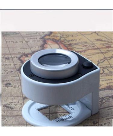 Cloth Mirror Metal Material with 6 LED Lamp Scale Double Optical Glass Lens HD Reading Auspicious Clouds - Buy Online on GoSupps.com