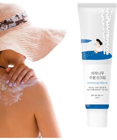  Round LAB Birch Juice Moisturizing Sunscreen (Birch Juice Moisturizing Sunscreen) SPF 50+ PA++++ 50ml - Buy Online on GoSupps.com