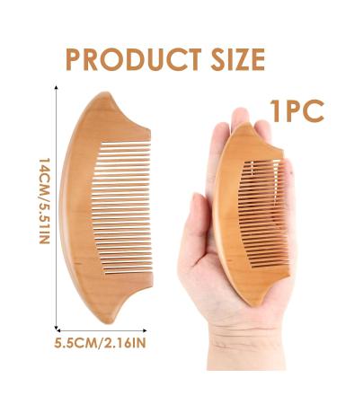 Natural Wooden Hair Comb for Maternity | Stress Relief & Acupressure | Essential Hospital Bag Accessory - Buy Online on GoSupps.com