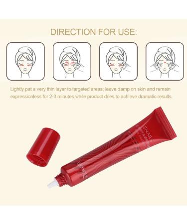 Snail Extract & Red Ginseng Eye Cream for Anti-Aging, Dark Circles & Puffiness Treatment - Buy Online on GoSupps.com