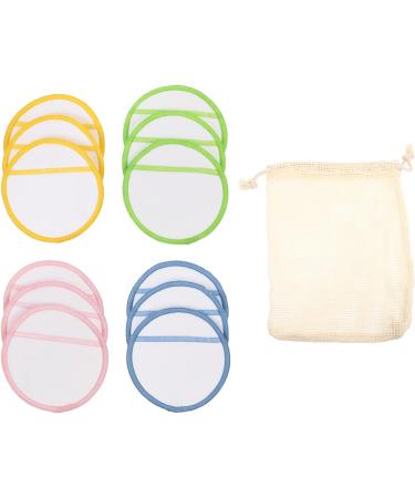 Washable Make-Up Remover Pads Set | Eco-Friendly Facial Cleaning Sponge & Wiping Cloths | International Shipping Available - Buy Online on GoSupps.com