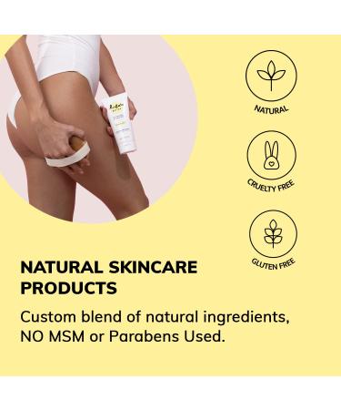 Luxurious Life's Butter Anti-Cellulite Cream with Coenzyme Q10, L-Carnitine & Coconut Oil - Skin Smoothing & Firming Lotion for Cellulite Removal - 6 fl oz - Buy Online on GoSupps.com