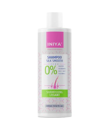 Iniya Silk Smooth Smoothing Shampoo 400ml | Sulfate Free Shampoo | Silk Shampoo | French Brand