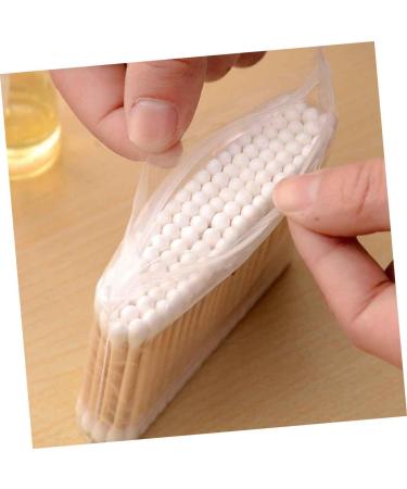 600 Pieces Makeup Cotton Buds Organic Cotton Applicator with Cotton Tip Disposable Ear Plugs Cotton Buds Made of Wood Cotton Buds Cleaning Foam Baby Makeup Remover - Buy Online on GoSupps.com