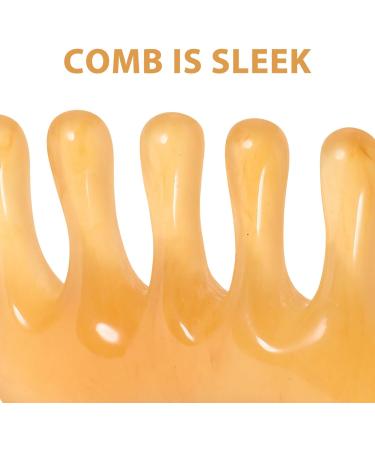 Buy Minkissy 3 Pieces Resin Massage Comb Set - Jade Gua Sha & Scalp Massager for Head Care & Relaxation - International Shipping Available! - Buy Online on GoSupps.com