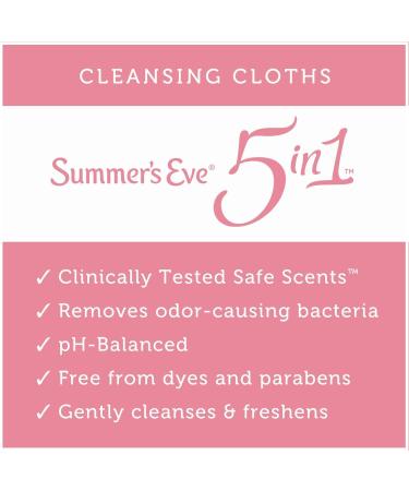 Eve Summer Feminine Cleansing Cloths - Pack of 32 - Buy Online on GoSupps.com