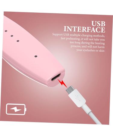 Healeved Electric Eyelash Curler - Heated Beauty Tool for Perfect Lashes | Portable & Stylish Pink Accessories - Buy Online on GoSupps.com