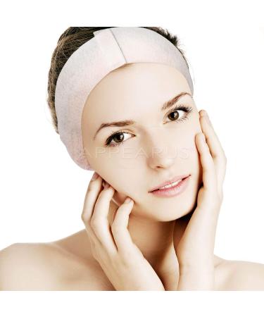 APPEARUS 100 Ct. Disposable Spa Facial Headbands - Off-white | Convenient Closure - Buy Online on GoSupps.com