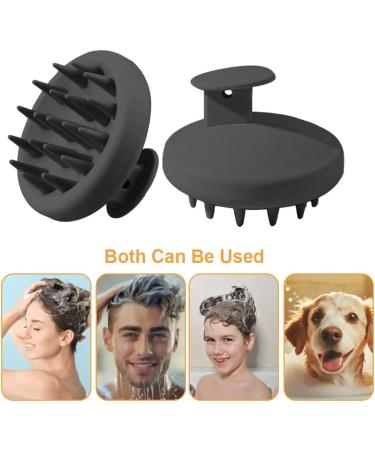 Yotun Silicone Scalp Massage Brush | Deep Cleaning & Hair Growth | Daily Head Massage Tool - Buy Online on GoSupps.com
