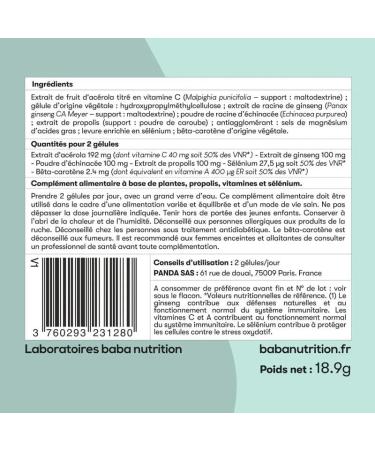 Baba Nutrition Immune Booster Dietary Supplement To Strengthen Your Natural Defense System | Rich In Vitamins & Minerals | Mate + Artichoke + Guarana + Chicory | 180 Capsules (Pack of 3) - Buy Online on GoSupps.com
