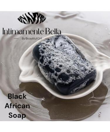 Diosa Hebe African Black Soap 100g - Natural Skin Cleanser | International Shipping Available - Buy Online on GoSupps.com