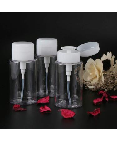 SUPVOX 300ml Makeup Remover Pump Bottle Empty Lockable Pump Dispenser Cosmetic Press Bottle for Outdoor Trip Travel - Buy Online on GoSupps.com
