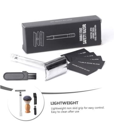 Fomiyes Portable Manual Razor for Men | Classic Old-Fashioned Shaving Brush & Beard Trimmer - Buy Online on GoSupps.com