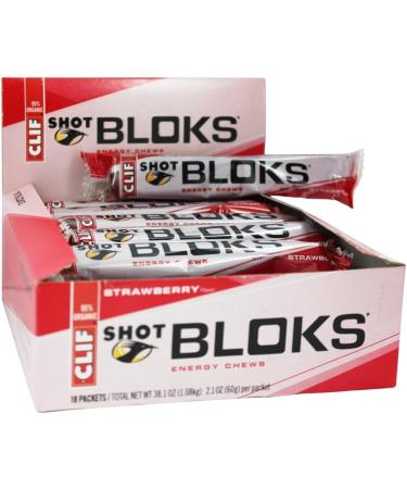 Clif Shot Bloks - Strawberry - Buy Online on GoSupps.com