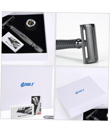 Fomiyes Double-Edged Manual Razors Set for Men & Women | Facial & Beard Shaving | International Shipping Available - Buy Online on GoSupps.com