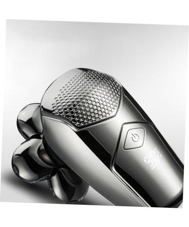 4 Sets Waterproof Electric Shaver for Men | Rechargeable Handheld Razor & Beard Trimmer | Travel-Friendly Six Heads Grooming Tool - Buy Online on GoSupps.com